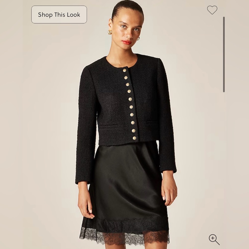 J.Crew Bridgette lady jacket in tweed